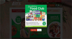 Desktop Screenshot of linsgrocery.com